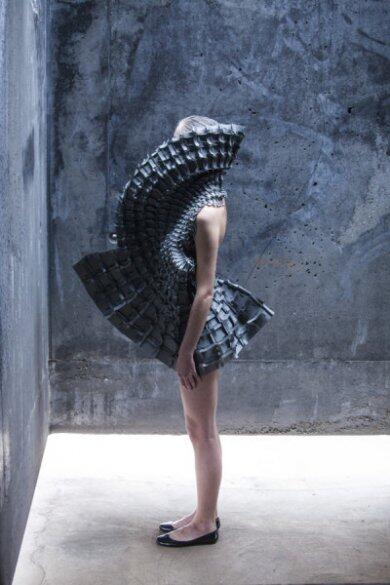 Коллекция фактурных платьев 2014 года (ФОТО)