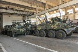 Украинские военнослужащие испытали полученные бронетранспортеры БТР-3Е (ВИДЕО)