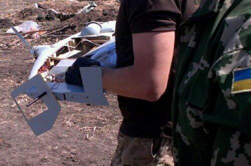 Российский беспилотник-шпион сбит на Луганщине (ФОТО)
