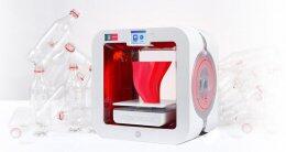 3D-принтер Ekocycle Cube печатает пластиковыми бутылками (ФОТО)