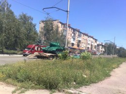В Донецкой области похитили танк времен ВОВ