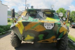 Селянин подарил батальону «Айдар» собственный БТР (ВИДЕО)