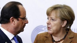 Олланд и Меркель призвали Путина выступить посредником в переговорах с сепаратистами