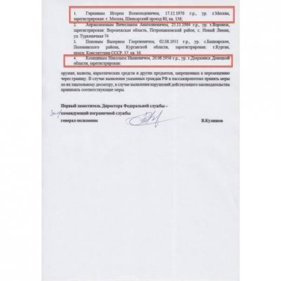 Гиркин при въезде в Россию будет тщательно осматриваться (ФОТО)