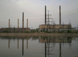 Славянская ТЭС в результате боевых действий находится в критическом состоянии