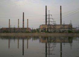 Славянская ТЭС в результате боевых действий находится в критическом состоянии