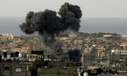 ВВС Израиля и боевики сектора Газа обменялись авиаударами