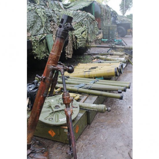 Впечатляющий арсенал российского оружия, с которым воевали террористы (ФОТО)