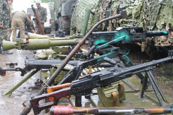 Впечатляющий арсенал российского оружия, с которым воевали террористы (ФОТО)