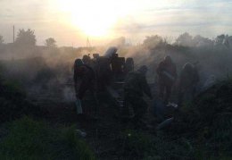 Украинские артиллеристы опять отметились отличной стрельбой на Донетчине