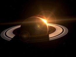Сразу три «достопримечательности» Сатурна попали в кадр зонда Cassini (ФОТО)