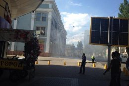 Теракт в донецком ЦУМе (ВИДЕО)