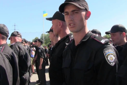 Добровольческий батальон "Львов" отправляется в зону АТО