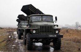 На трассе Ростов-Таганрог замечены 8 "Градов" в сопровождении полиции (ВИДЕО)
