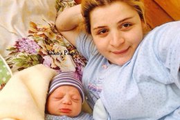 Мэгги Гогитидзе из "Голоса страны" показала новорожденную дочку Сидонию (ФОТО)