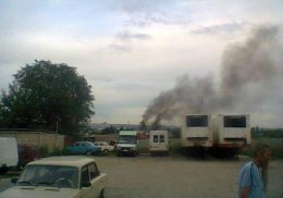 В центре Луганска слышны взрывы в районе автовокзала (ФОТО)