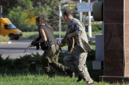 На украино-российской границе продолжаются ожесточенные бои