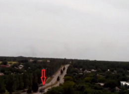 ЗРК "Бук" идет по Донбассу (ВИДЕО)