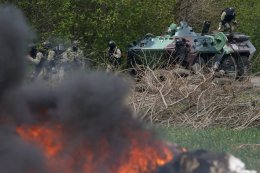 Украинские военные контролируют часть Луганска