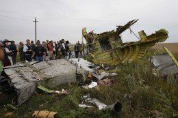 На месте авиакатастрофы Boeing 777 нашли всего 219 тел