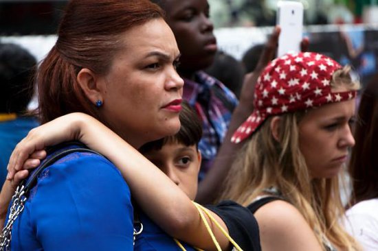 Жители Нью-Йорка потребовали наказания для Путина (ФОТО)