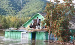 Из-за проливных дождей затоплены села на Житомирщине