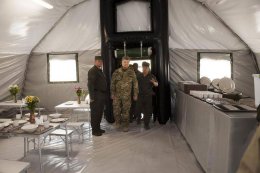 Бойцы сил АТО получат новейшие жилые модули (ФОТО)