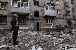 Сегодня утром Авдеевку обстреляли из "Града" (ВИДЕО)