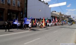 В Киеве состоялся марш солидарности против терроризма (ВИДЕО)