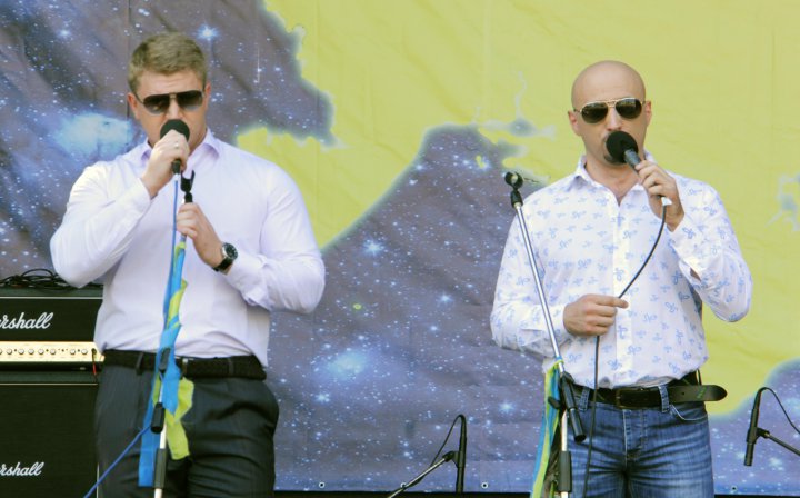 Тимофей Нагорный подставил свое плечо шахтерам на Майдане (ВИДЕО)