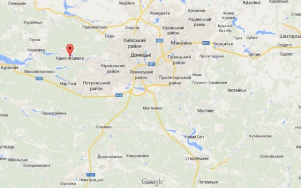 Силовики освободили Красногоровку (КАРТА)
