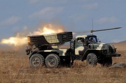 АТО на Донбассе. С территории РФ трижды обстреляны позиции украинских силовиков