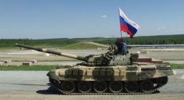 В сторону Донецка едут танки
