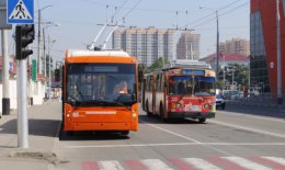 В общественном транспорте Краснодара читают лекции о величии российской армии