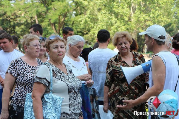В Николаеве состоялся проплаченный митинг (ВИДЕО)