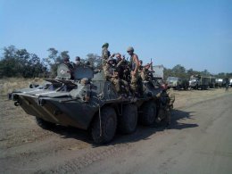 Украинские десантники смогли вырваться из окружения (ФОТО)