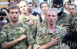 Бойцов батальона «Шахтерск» отправили в зону АТО (ВИДЕО)