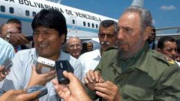 Фидель Кастро и Эво Моралес заступились за палестинцев