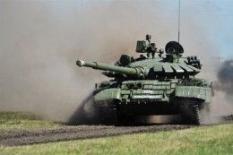 95я бригада отбила у боевиков танк крымского происхождения