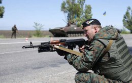 Силы АТО продолжают противостоять террористам в Иловайске (ВИДЕО)