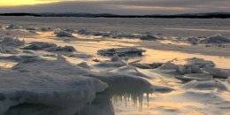 Арктика во власти двух стихий