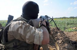 В районе Саур-Могилы силовики при помощи артиллерии отбивают атаки боевиков