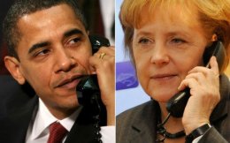 Обама и Меркель обеспокоились гуманитарным грузом России