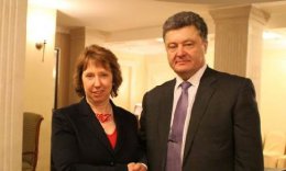 В столице Беларуси началась встреча Порошенко и Эштон