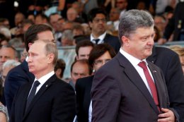 Путин и Порошенко беседуют наедине