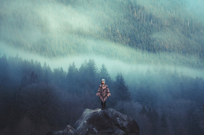 Канадская девушка показала в своих фотографиях красоту одиночества (ФОТО)