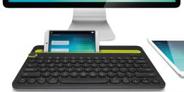 Logitech выпустила клавиатуру для одновременной роботы на смартфоне, планшете и ПК