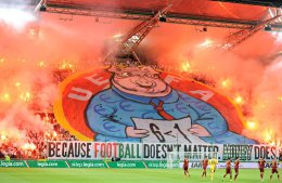 Соперника «Металлиста» оштрафовали на 80 тысяч евро за оскорбительный баннер