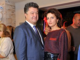 Марина Порошенко подтвердила, что ее сын находится в зоне АТО