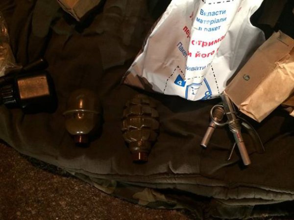 Автомобиль с гранатами и ракетами был задержан под Киевом (ВИДЕО)